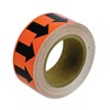 Brady 2 X 30 yd BlackOrange 4 mil Vinyl Directional F BRD91418 for sale online at autumn supply
