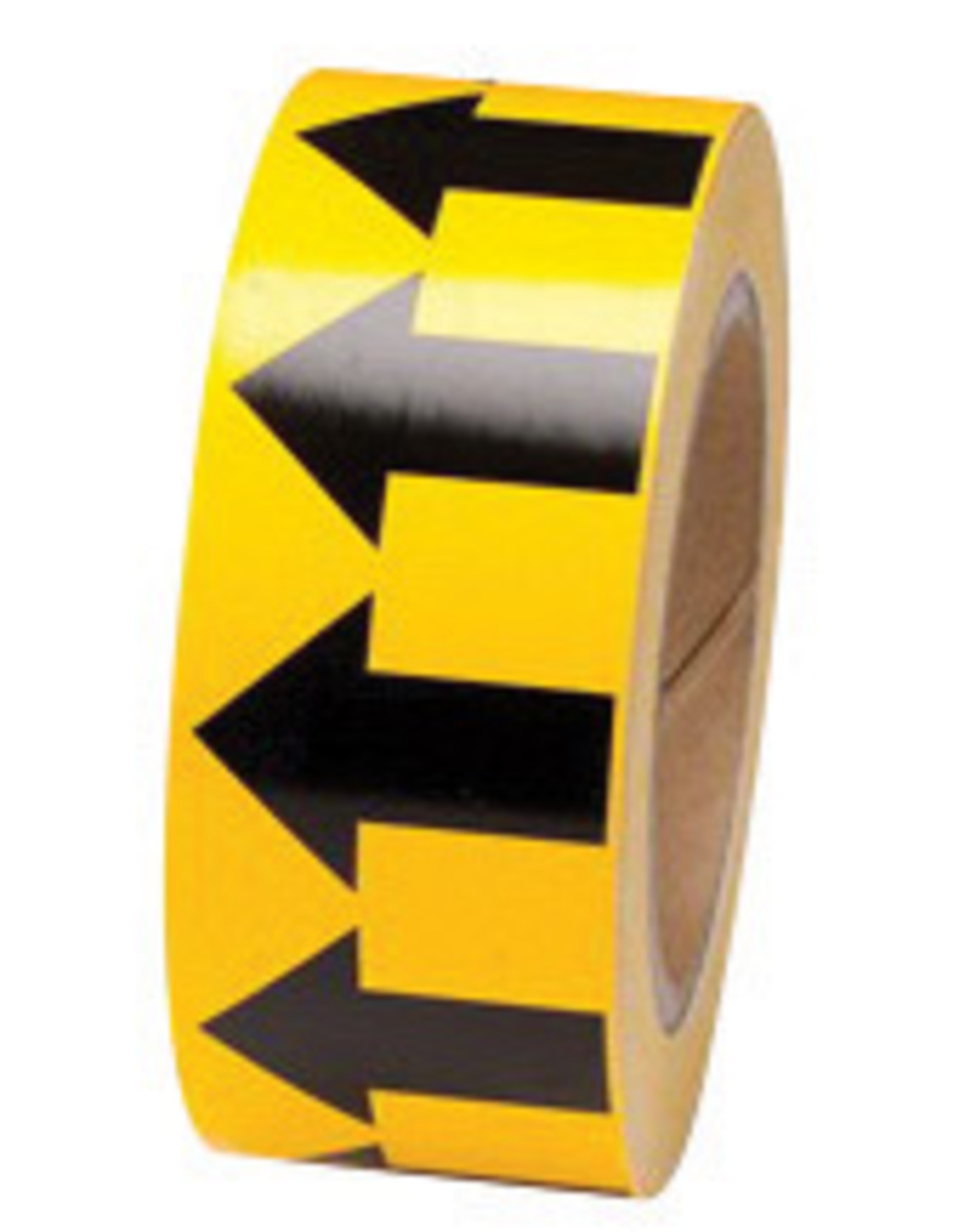 Brady 2 X 30 yd BlackYellow 4 mil Vinyl Directional F BRD91420 for sale online at autumn supply