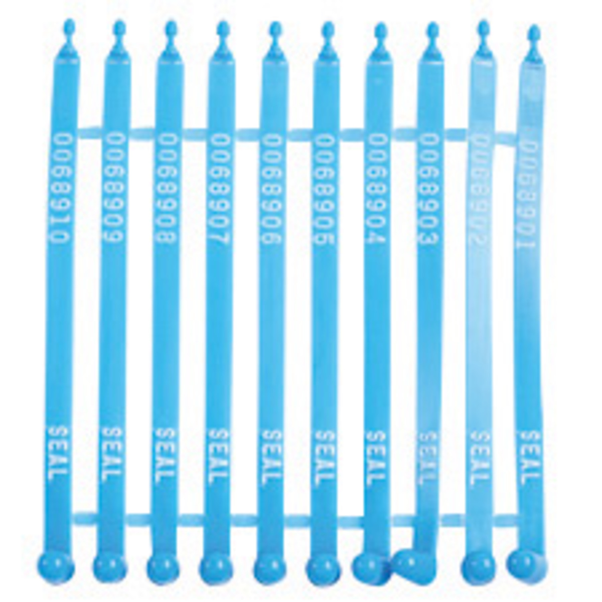 Brady 7 12 Blue Plastic PolyLok Truck Seal SEAL 100 P BRD95193 for sale online at autumn supply