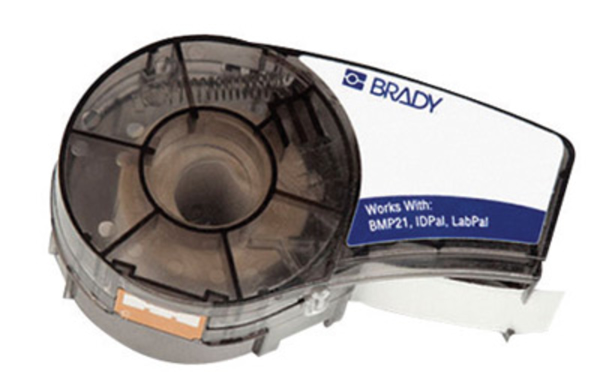 Brady 12 X 21 Black BMP21 Vinyl Label BRD142807 for sale online at autumn supply