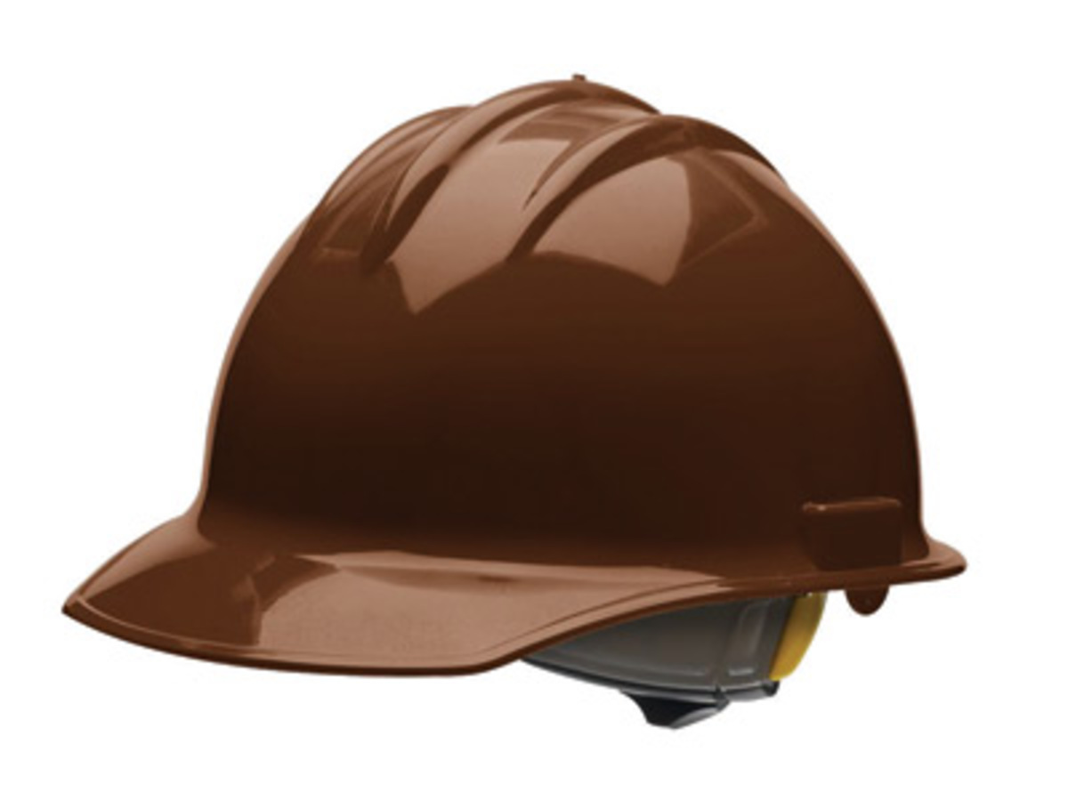 Bullard Brown HDPE Cap Style Hard Hat With Ratchet6 P BUL30CBR for sale online at autumn supply