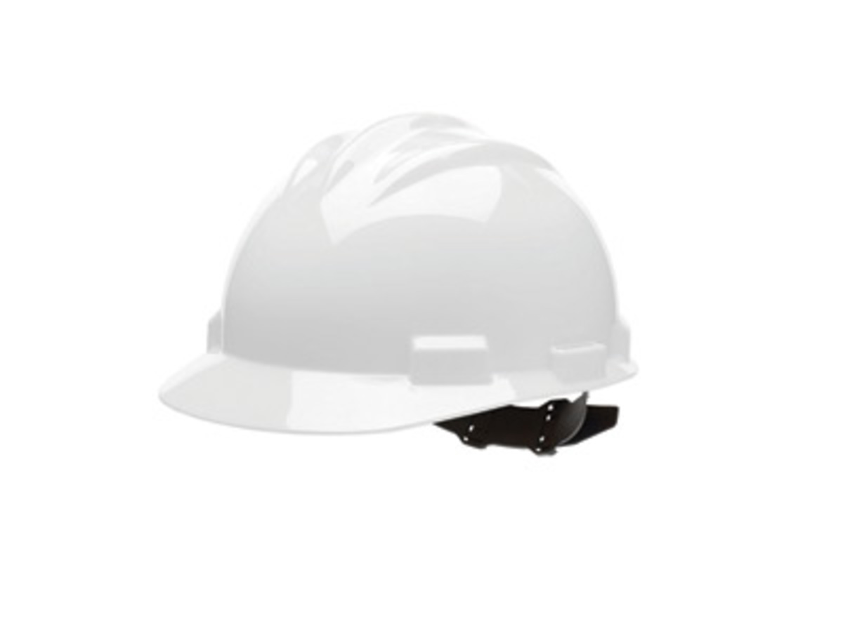 Bullard White HDPE Cap Style Hard Hat With Ratchet4 P BUL61WHR for sale online at autumn supply