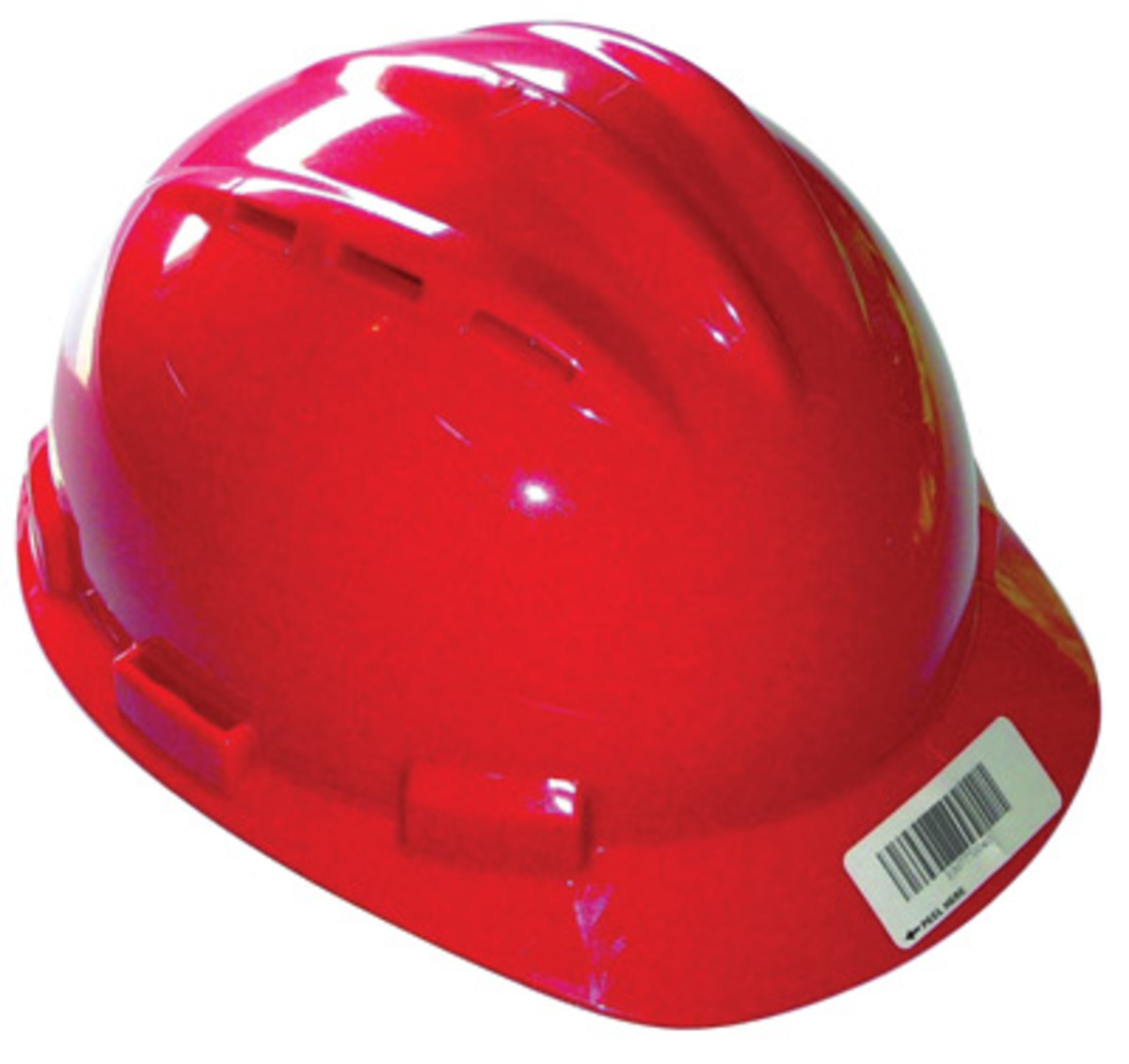 Bullard® Red HDPE Cap Style Hard Hat With 4 Point Pinlock/Pinlock Suspension
