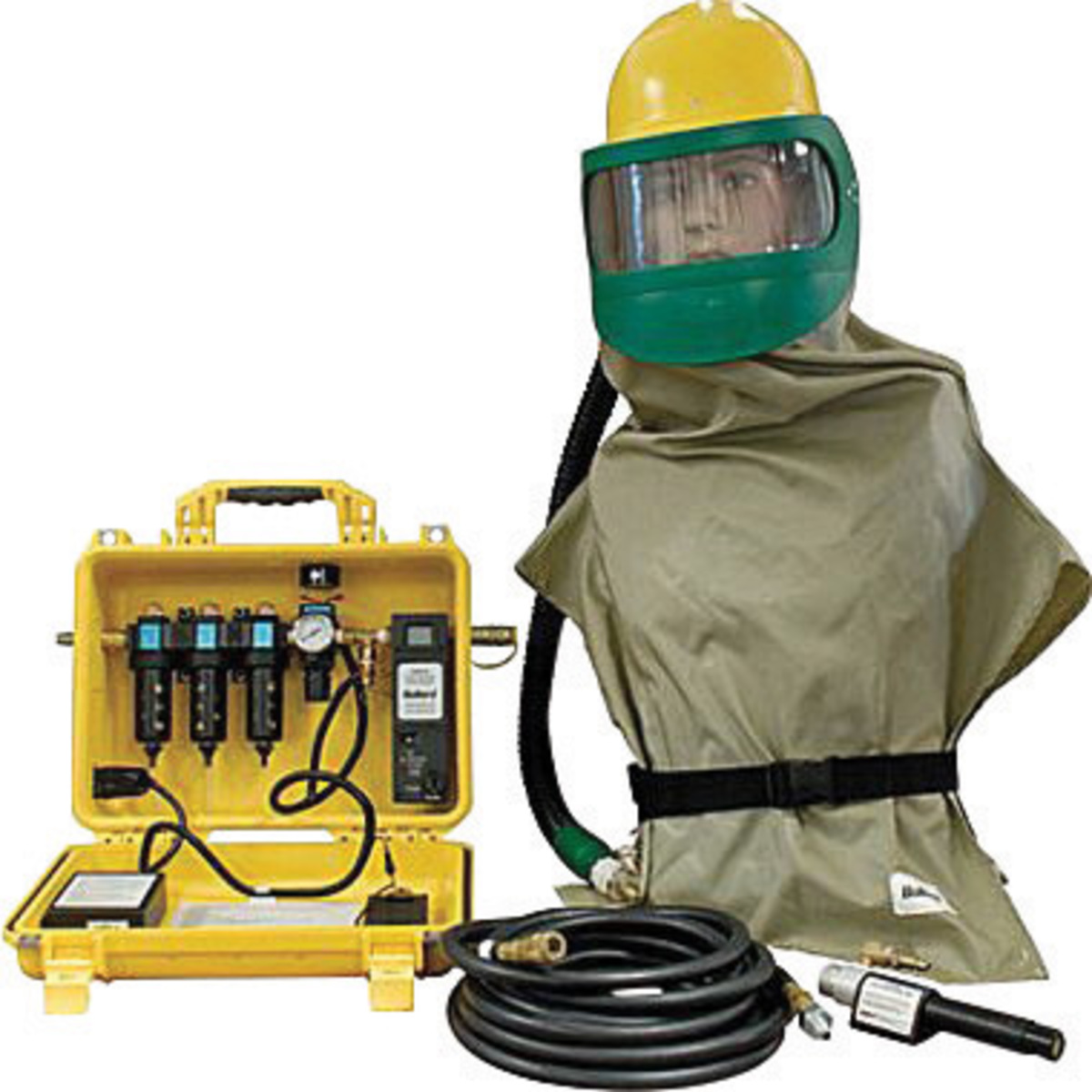 Bullard® 15 CFM @ 110 psig Air Filtration Box Supplied Air Respirator