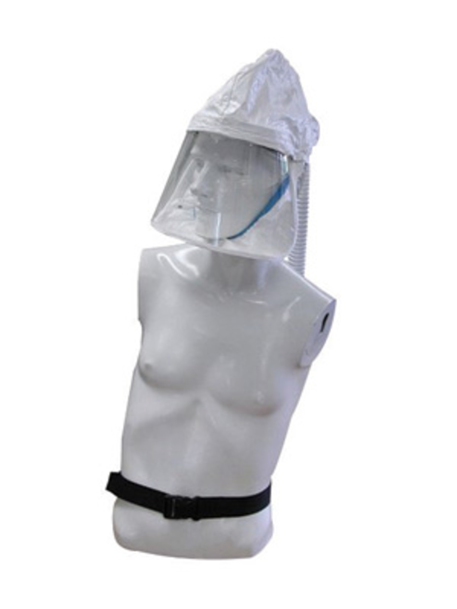 Bullard® Tychem® QC Loose Fitting Facepiece System (Includes 20LFL Loose-Fitting Facepiece, X30 Breathing Tube Assembly And 4612