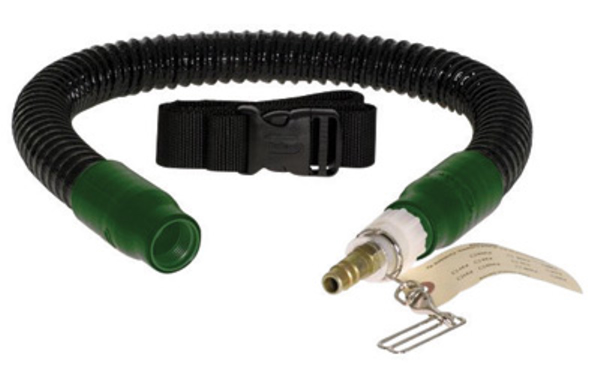 Bullard® 88VX Breathing Tube Assembly With F35 Flow Control Coupling Adjustable Industrial Interchange