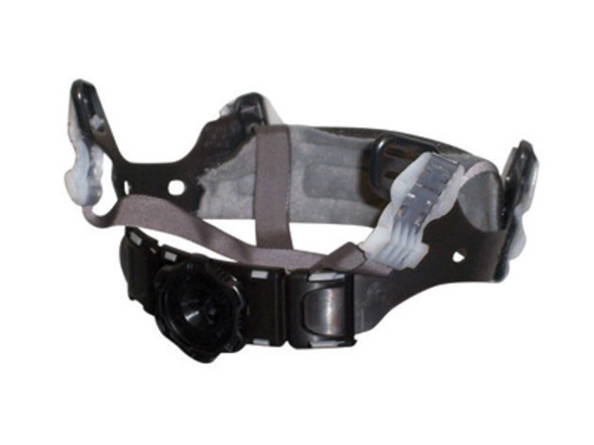 Bullard® Gray Nylon Flex-Gear® 4 Point Ratchet Suspension