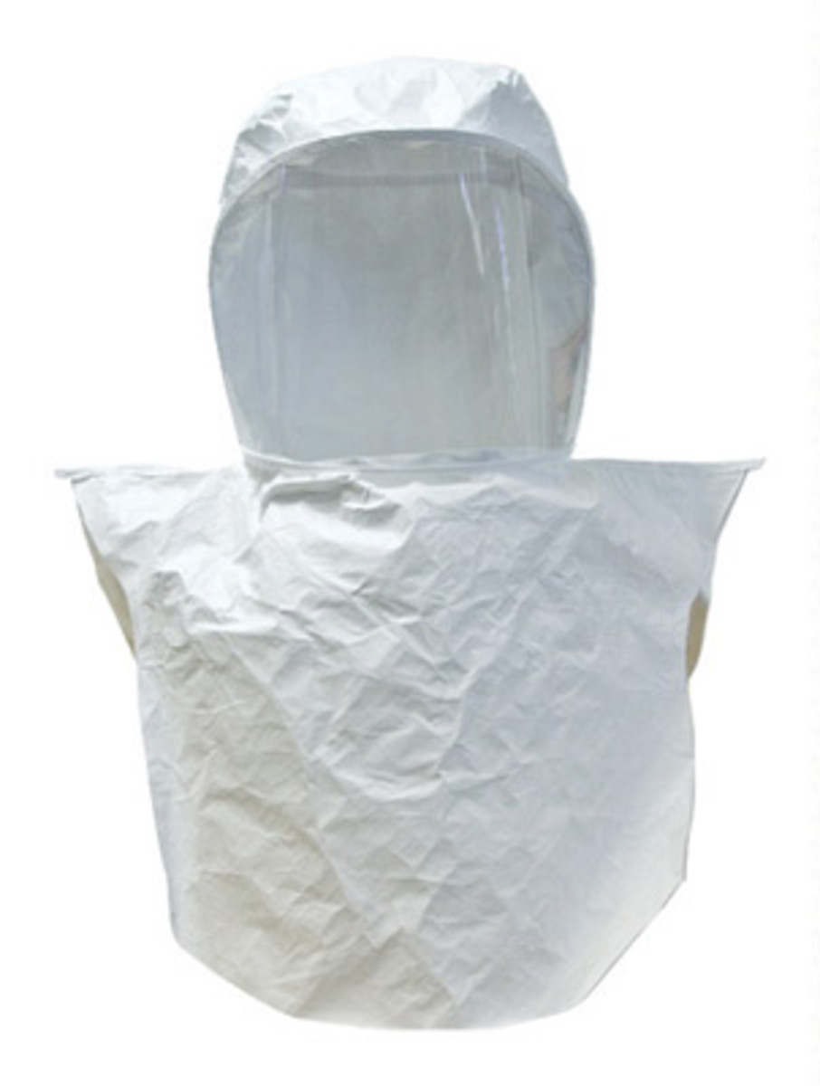 Bullard Tychem QC RT Series Double Bibbed Hood With E BULRT3 for sale online at autumn supply