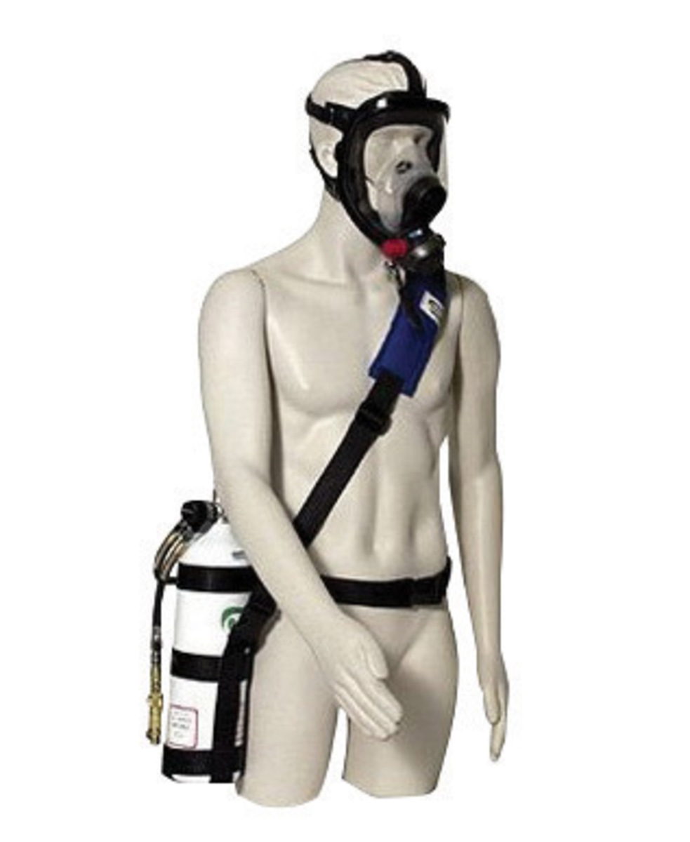 Bullard® Medium/Large Spectrum™ Full Face Pressure Demand Respirator Assembly (Includes RA45B Regulator Assembly, Harness Assemb Bullard® Medium/Large Spectrum™ Full Face Pressure Demand Respirator Assembly (Includes RA45B Regulator Assembly, Harness Assemb