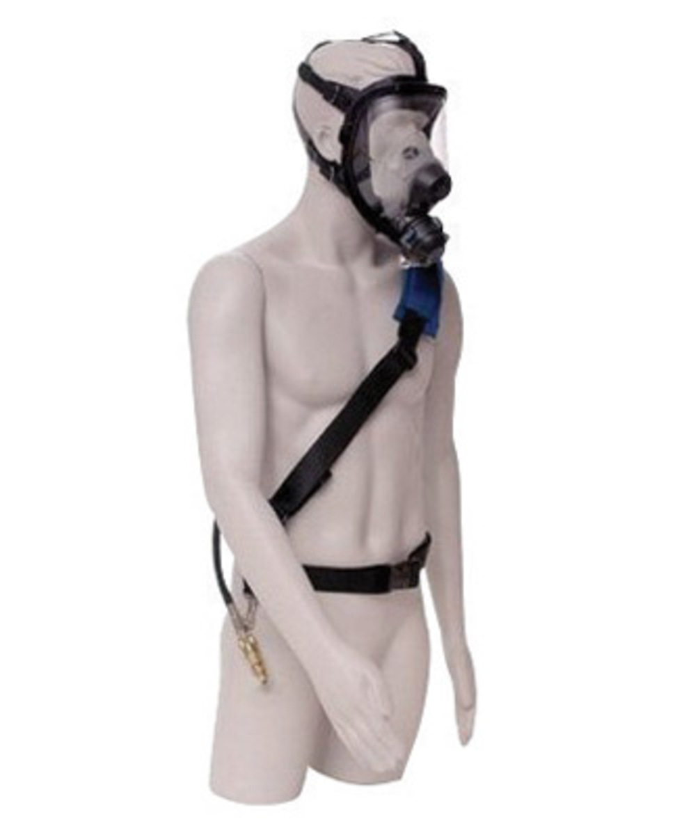 Bullard® Medium/Large Spectrum™ Full Face Pressure Demand Respirator Assembly (Includes PDR45 Pressure Demand Regulator, BHA Bel Bullard® Medium/Large Spectrum™ Full Face Pressure Demand Respirator Assembly (Includes PDR45 Pressure Demand Regulator, BHA Bel