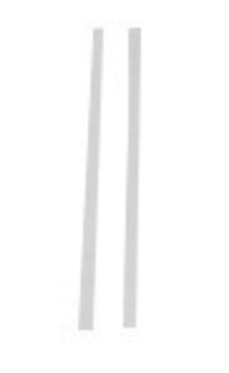 Bullard White Vinyl Bullard Strip Decal BULST2RWHT for sale online at autumn supply