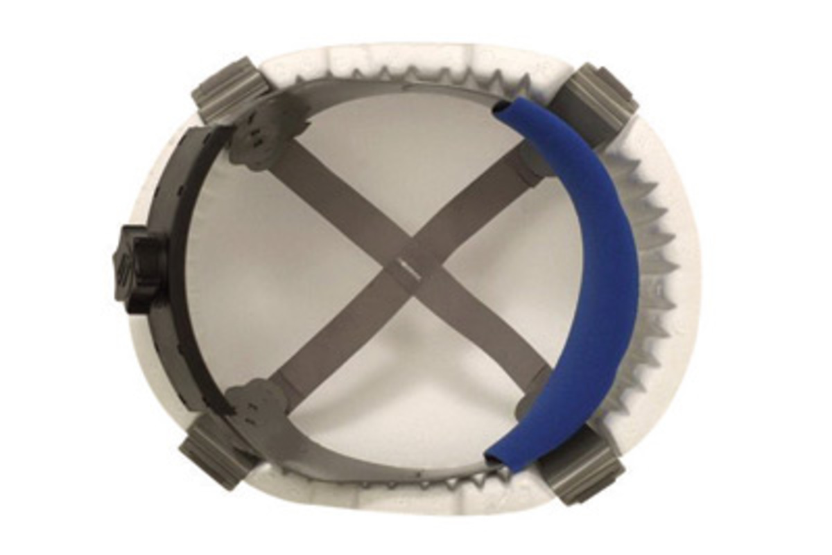Bullard® Gray Nylon/Plastic Flex-Gear® 4 Point Ratchet Suspension