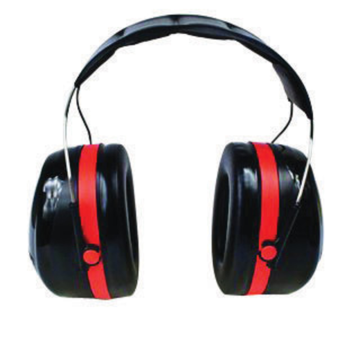 3M™ Optime™ 105 Black And Red Over-The-Head Earmuffs