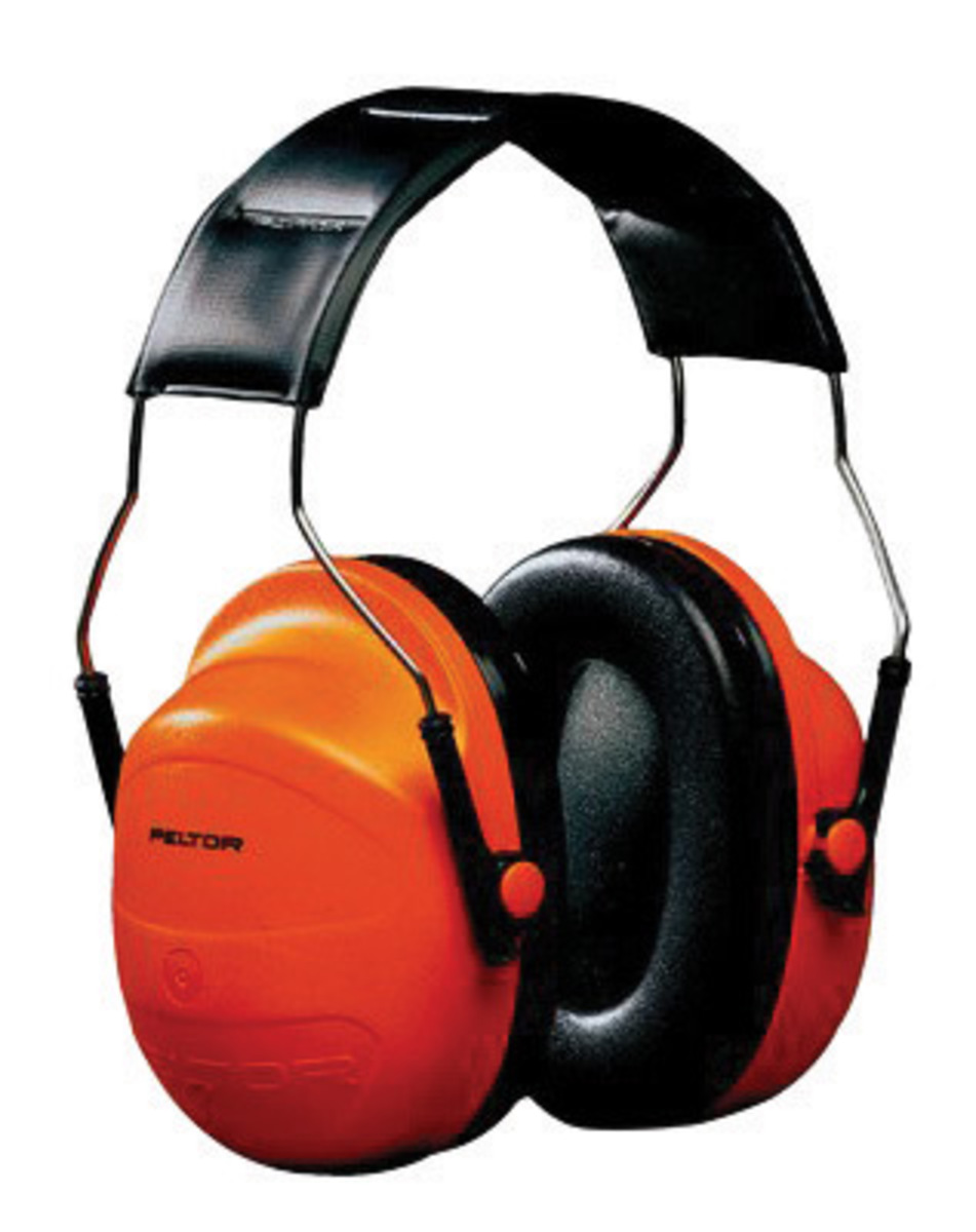 3M™ Peltor™ Orange And Black Over-The-Head H31 Series Earmuffs