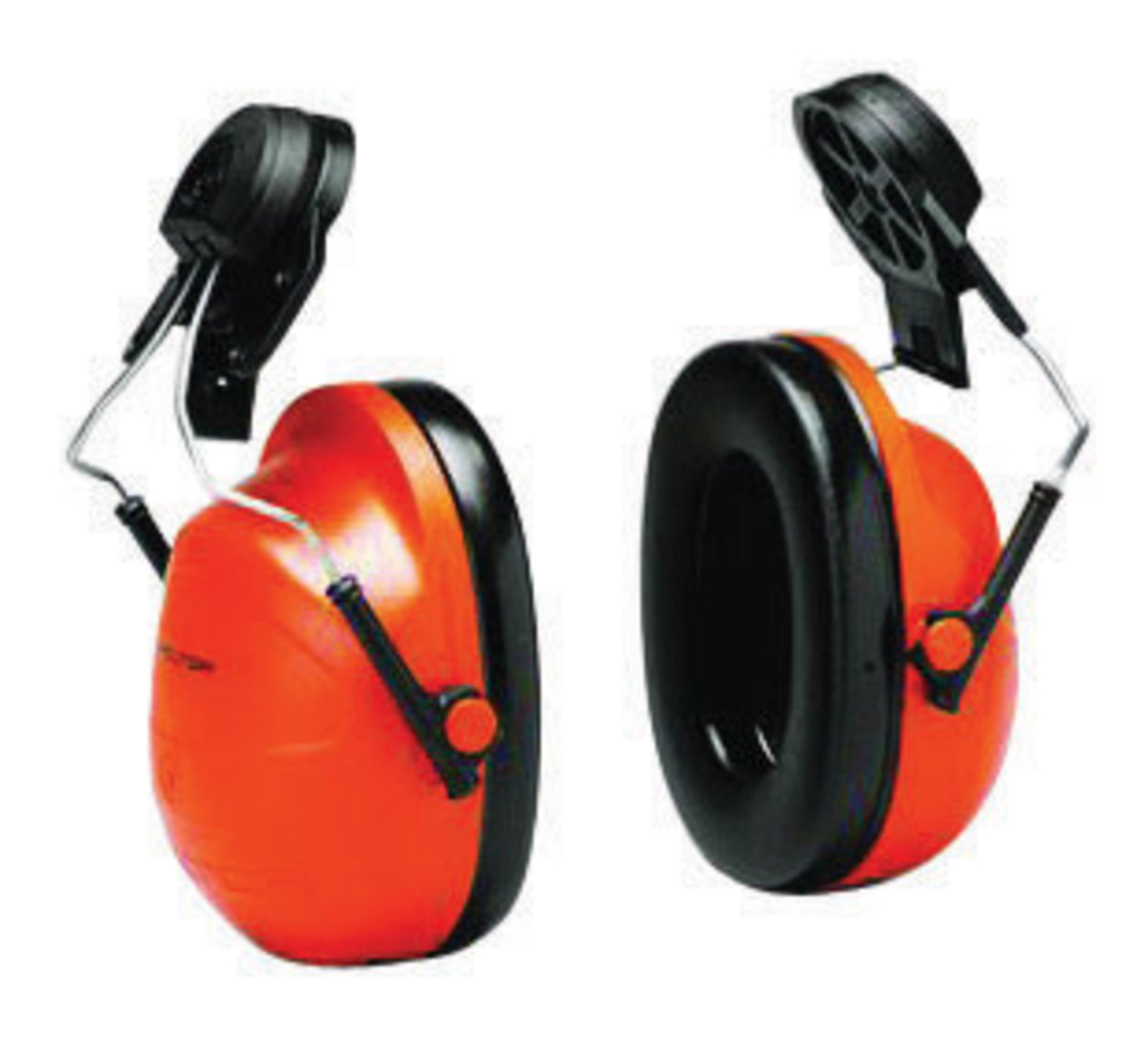 3M™ Peltor™ Orange And Black Hard Hat Mount Earmuffs