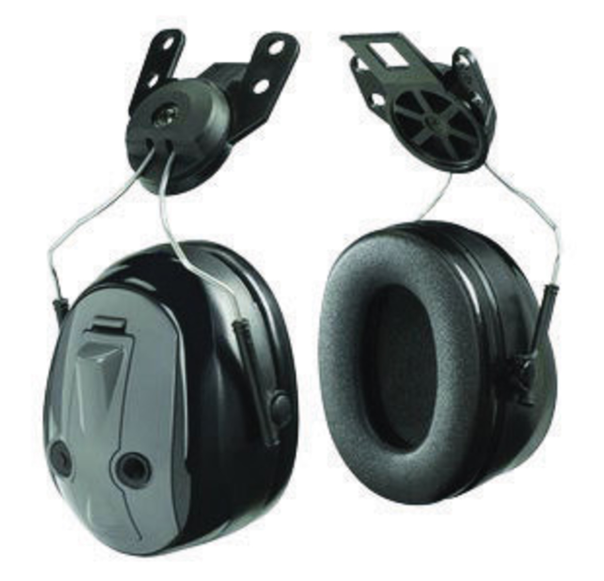 3M™ Optime™ 101 Black And Gray Hard Hat Mount Headset