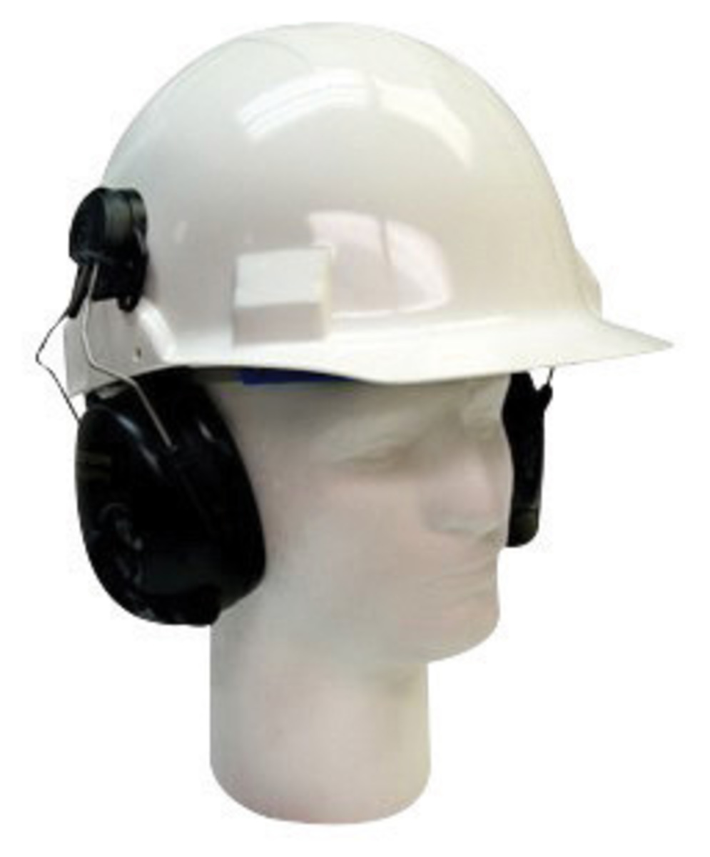 3M™ Peltor™ Black Hard Hat Mount Headset 3M™ Peltor™ Black Hard Hat Mount Headset