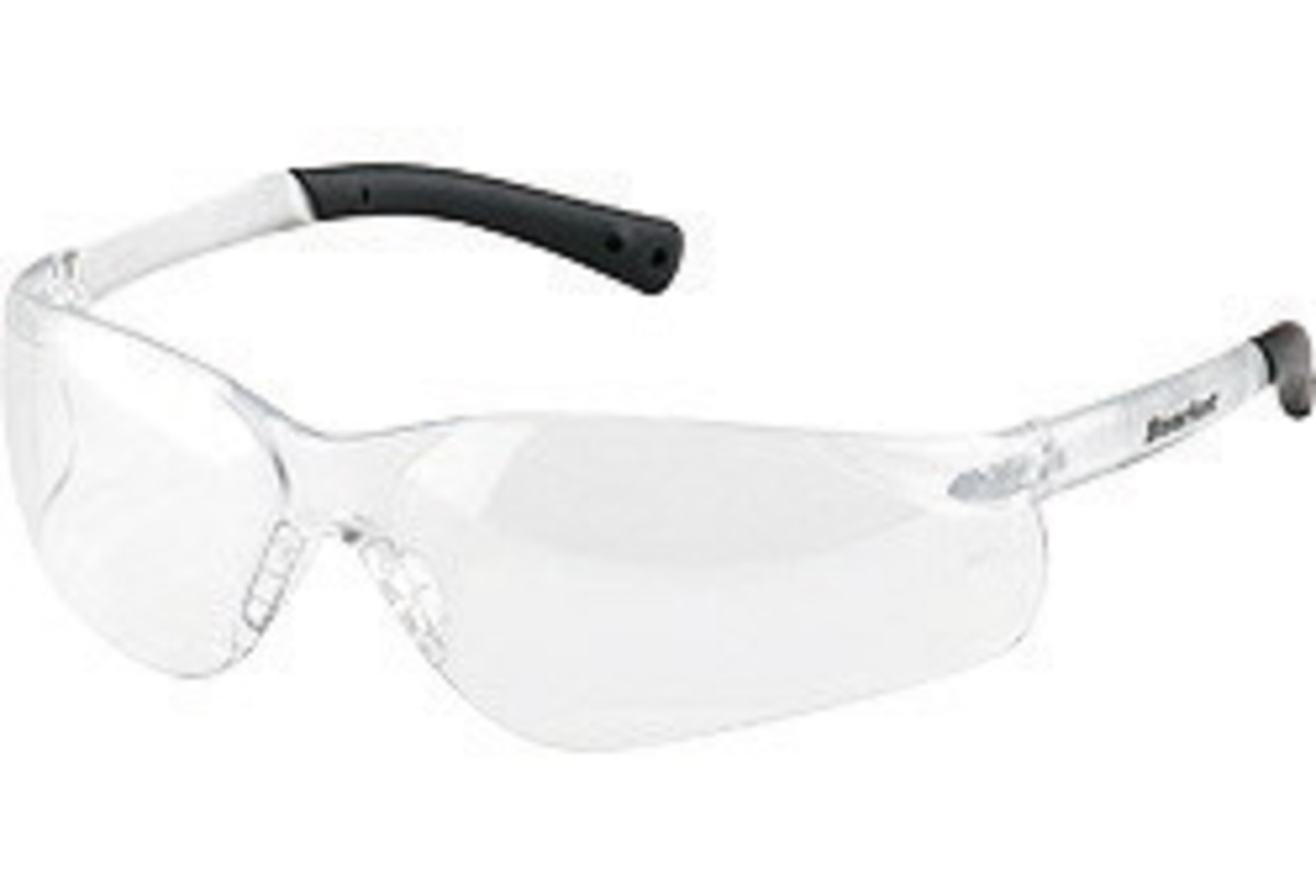 MCR Safety® BearKat® 3 Wrap-Around Clear Safety Glasses With Clear Anti-Scratch Lens (Availability restrictions apply.)