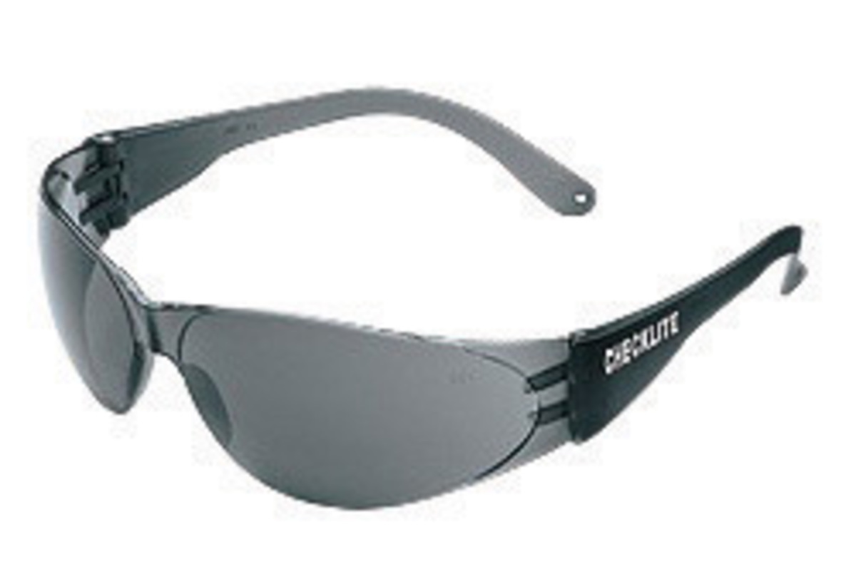 MCR Safety® Checklite® Small Gray Safety Glasses With Gray Anti-Scratch Lens (Availability restrictions apply.)