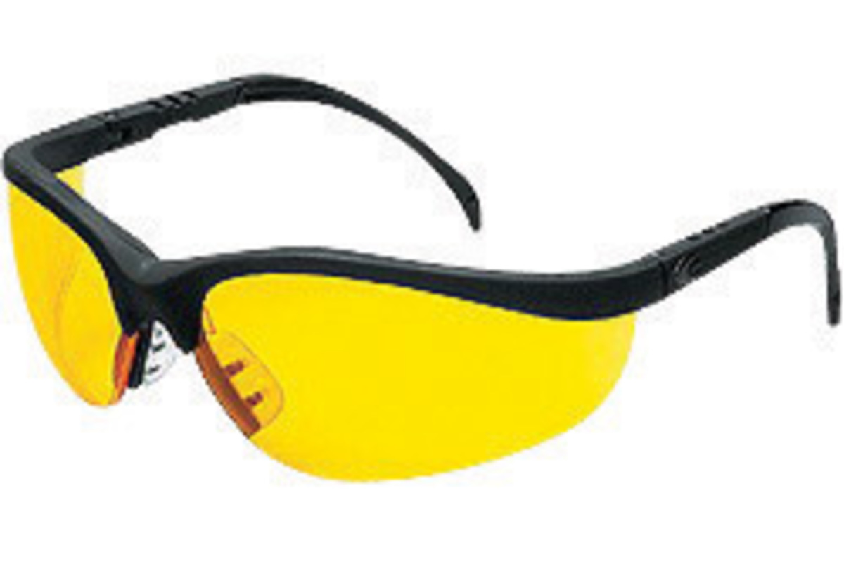 MCR Safety Klondike Matte Black Safety Glasses With A CREKD114 for sale online at autumn supply