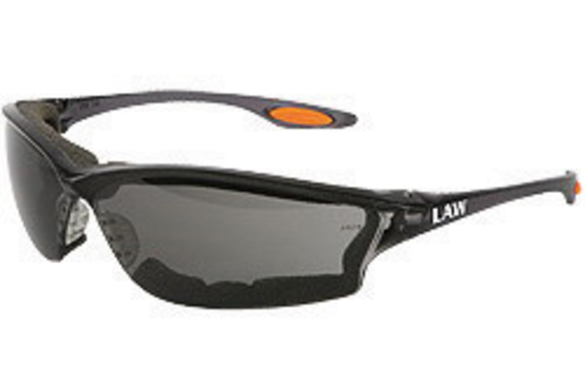 MCR Safety Law 3 Dielectric Gray Safety Glasses With CRELW312AF for sale online at autumn supply