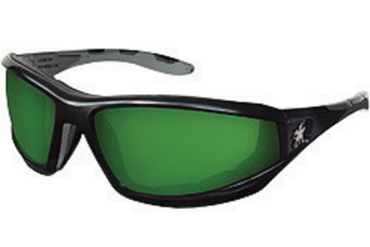 MCR Safety Reaper Black Safety Glasses With Shade 3 A CRERP2130 for sale online at autumn supply