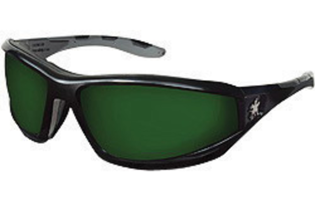 MCR Safety Reaper Black Safety Glasses With Shade 5.0 CRERP2150 for sale online at autumn supply
