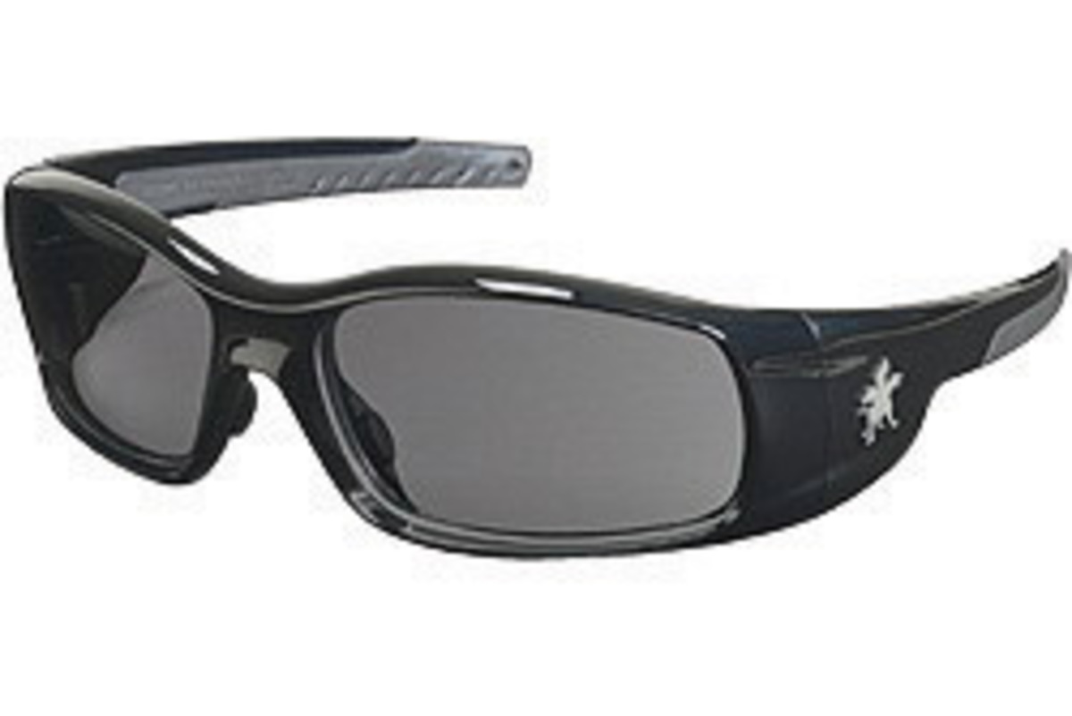 MCR Safety Swagger Polished Black Safety Glasses With CRESR112 for sale online at autumn supply