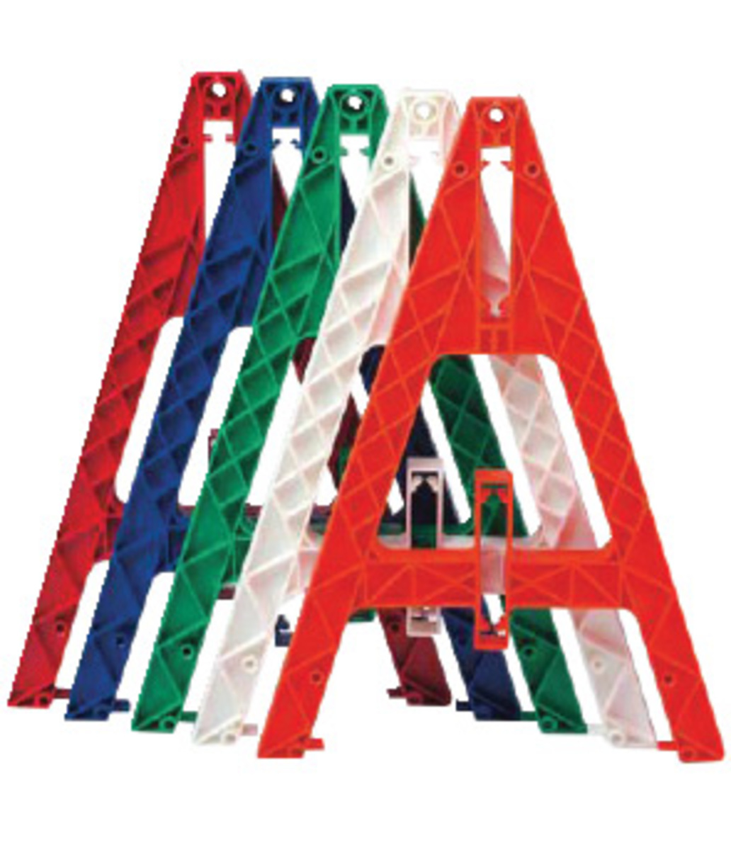 Cortina Safety Products White Plastic Traffic Barrica CTM97-01-004 for sale online at autumn supply