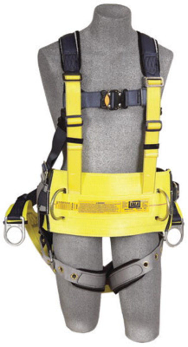 3M™ DBI-SALA® 2X ExoFit™ Derrick Full Body/Vest Style Harness With Back D-Ring with 18