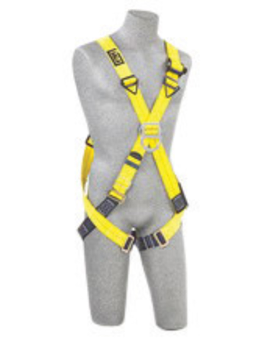 3M™ DBI-SALA® X-Large Delta™ No-Tangle™ Cross Over/Full Body Style Harness With Back And Front D-Ring And Pass-Thru Leg Strap Bu