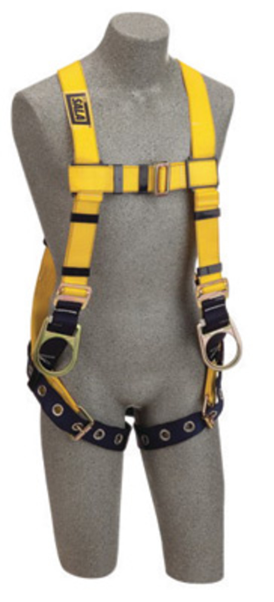 3M™ DBI-SALA® X-Large Delta™ No-Tangle™ Construction/Full Body/Vest Style Harness With Back And Side D-Ring, Tongue Leg Strap Bu 3M™ DBI-SALA® X-Large Delta™ No-Tangle™ Construction/Full Body/Vest Style Harness With Back And Side D-Ring, Tongue Leg Strap Bu
