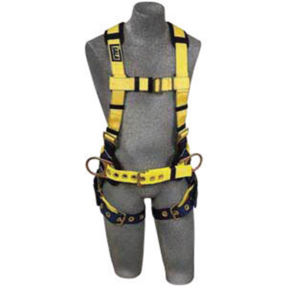 3M™ DBI-SALA® X-Small Delta™ II No-Tangle™ Construction/Full Body/Vest Style Harness With Back And Side D-Ring, Tongue Leg Strap