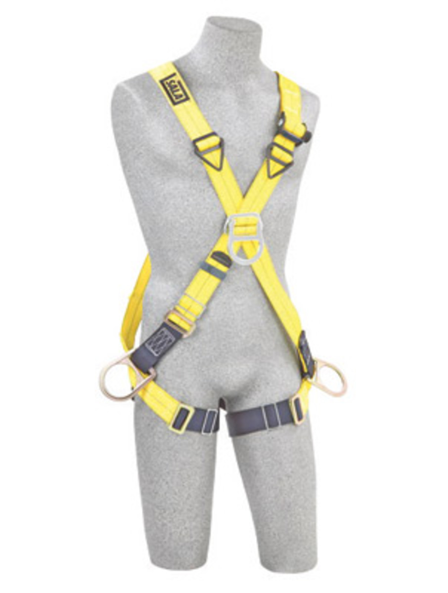 3M™ DBI-SALA® X-Large Delta™ Positioning/Climbing Cross Over Style Harness With Back, Front And Side D-Rings And Pass-Thru Buckl