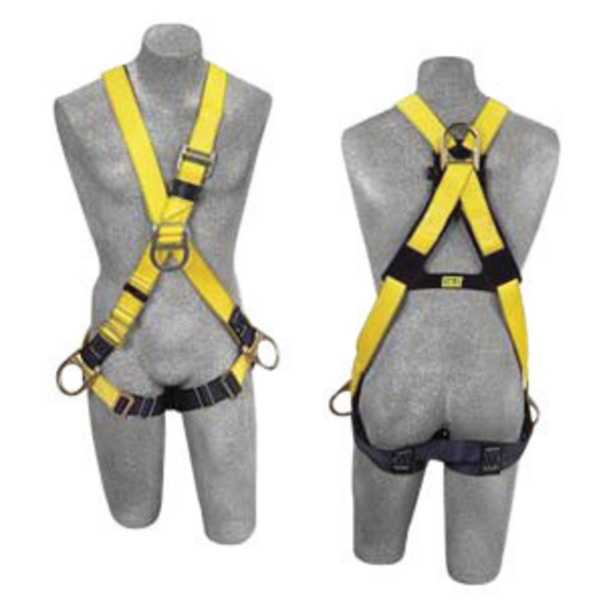 3M™ DBI-SALA® Universal Delta™ No-Tangle™ Cross Over/Full Body Style Harness With Back, Front And Side D-Ring, Pass-Thru Leg Str