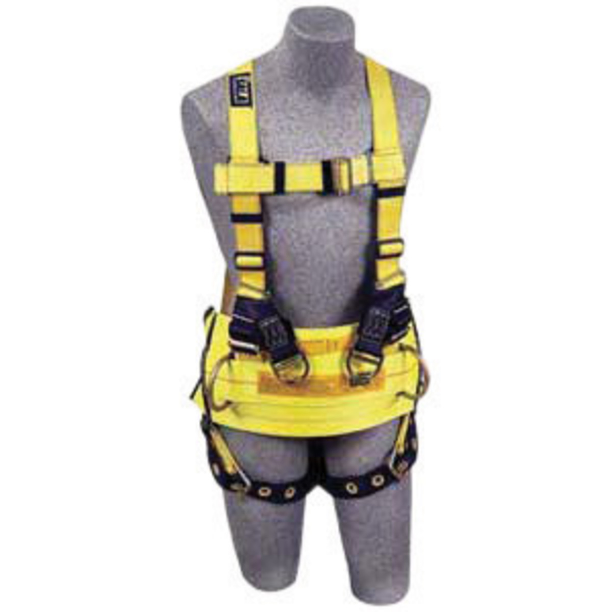 3M™ DBI-SALA® Large Delta™ No-Tangle™ Full Body Style Harness With Back And Side D-Ring, Quick Connect Chest And Tongue Leg Stra