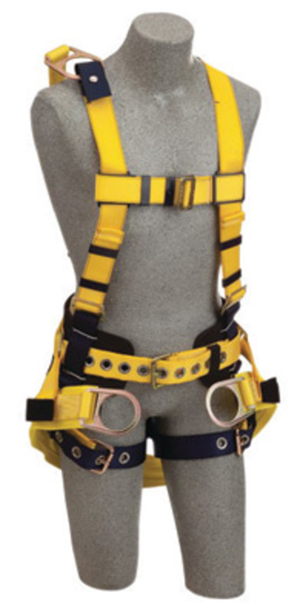 3M™ DBI-SALA® Small Delta™ Derrick No-Tangle™ Full Body/Vest Style Harness With Back D-Ring With 18
