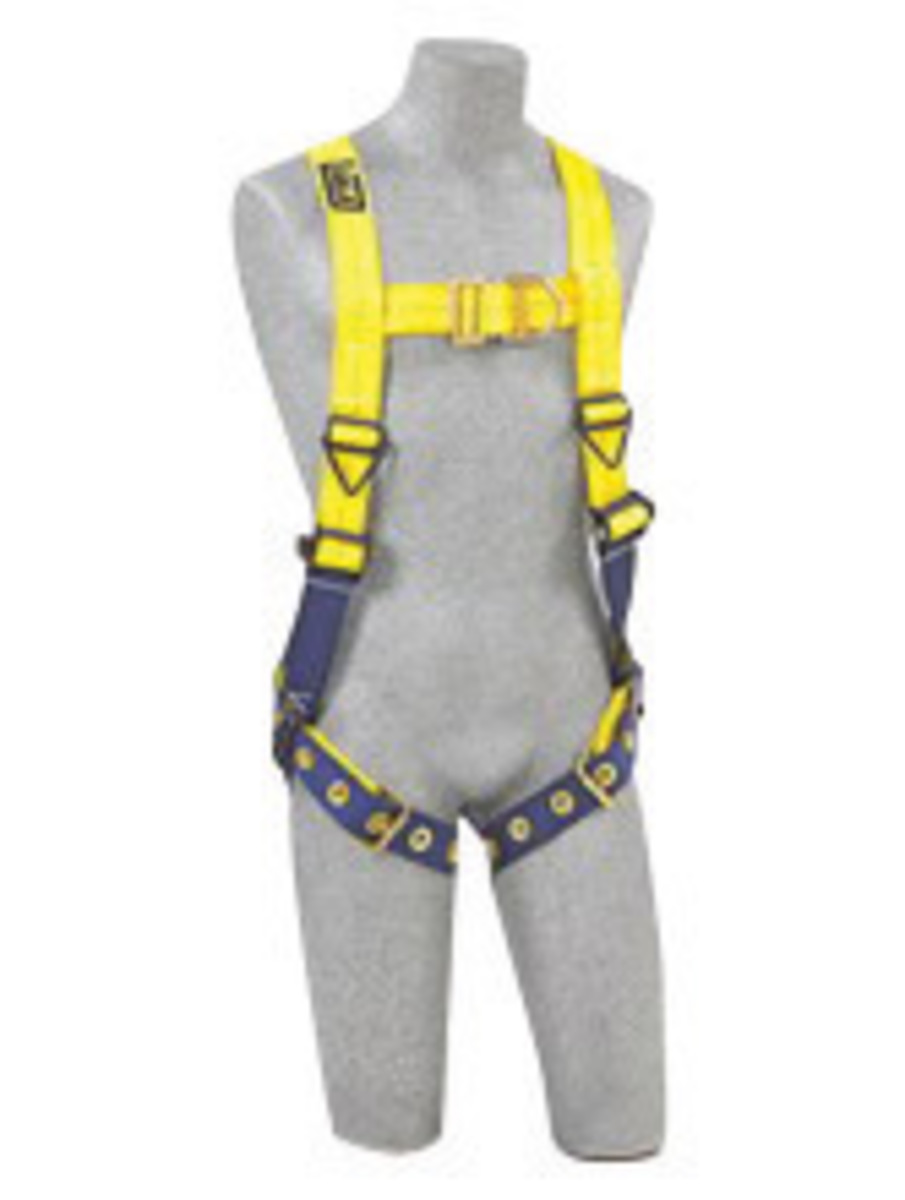 3M™ DBI-SALA® Small Delta™ No-Tangle™ Construction/Full Body/Vest Style Harness With Back And Front D-Ring And Tongue Leg Strap