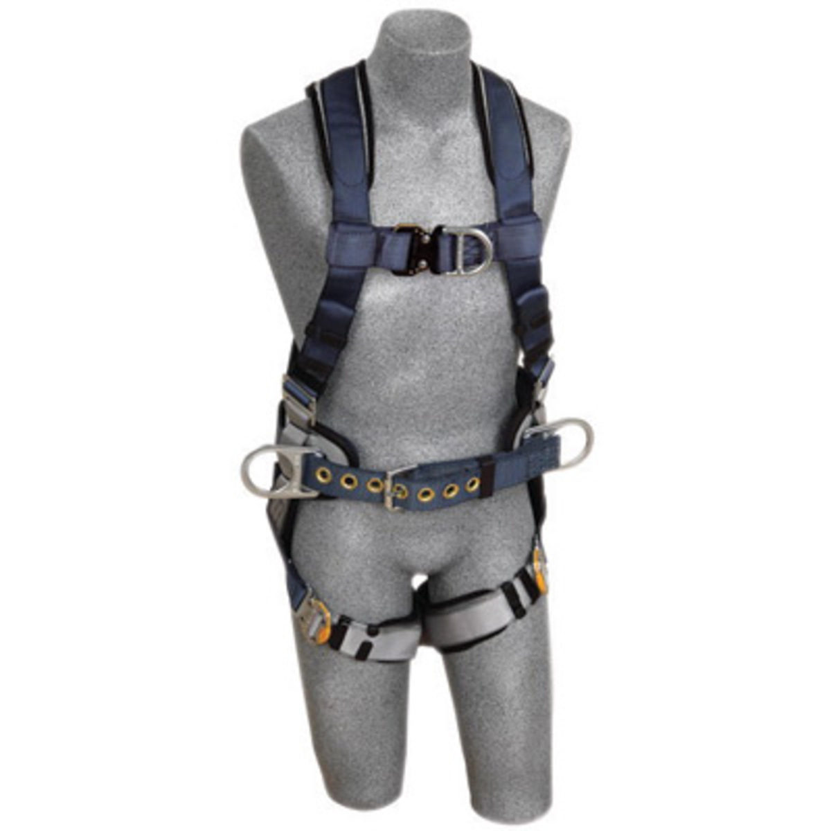 3M™ DBI-SALA® Small ExoFit™ Construction/Full Body/Vest Style Harness With Back, Side And Front D-Ring, Belt With Pad, Quick Con 3M™ DBI-SALA® Small ExoFit™ Construction/Full Body/Vest Style Harness With Back, Side And Front D-Ring, Belt With Pad, Quick Con