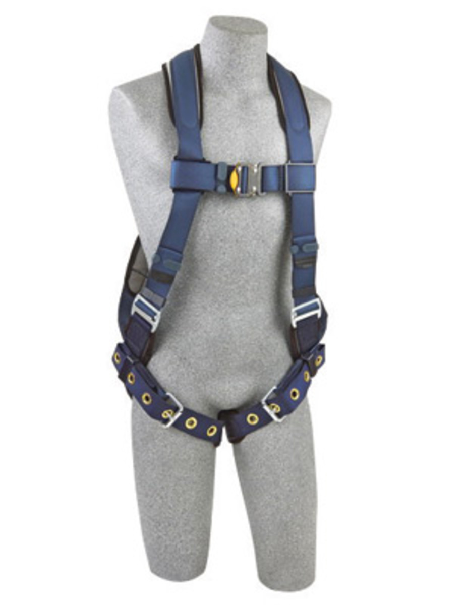 3M™ DBI-SALA® X-Large ExoFit™ Full Body/Vest Style Harness With Back D-Ring, Tongue Leg Strap Buckle, Quick Connect Chest Strap 3M™ DBI-SALA® X-Large ExoFit™ Full Body/Vest Style Harness With Back D-Ring, Tongue Leg Strap Buckle, Quick Connect Chest Strap