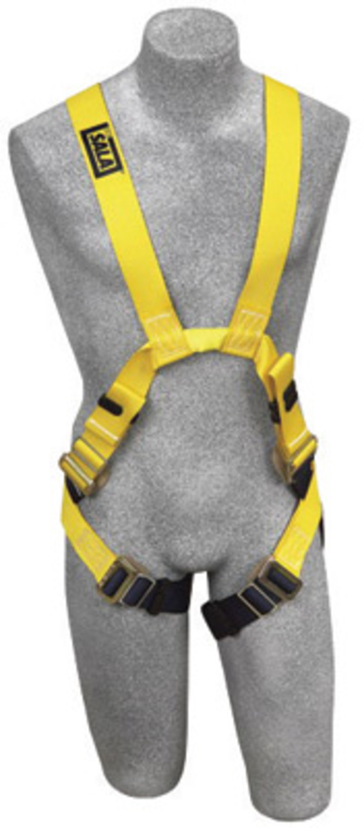 3M™ DBI-SALA® Medium Delta™ Arc Flash No-Tangle™ Cross Over/Full Body Style Harness With Back And Front Web Loop, Pass-Thru Leg