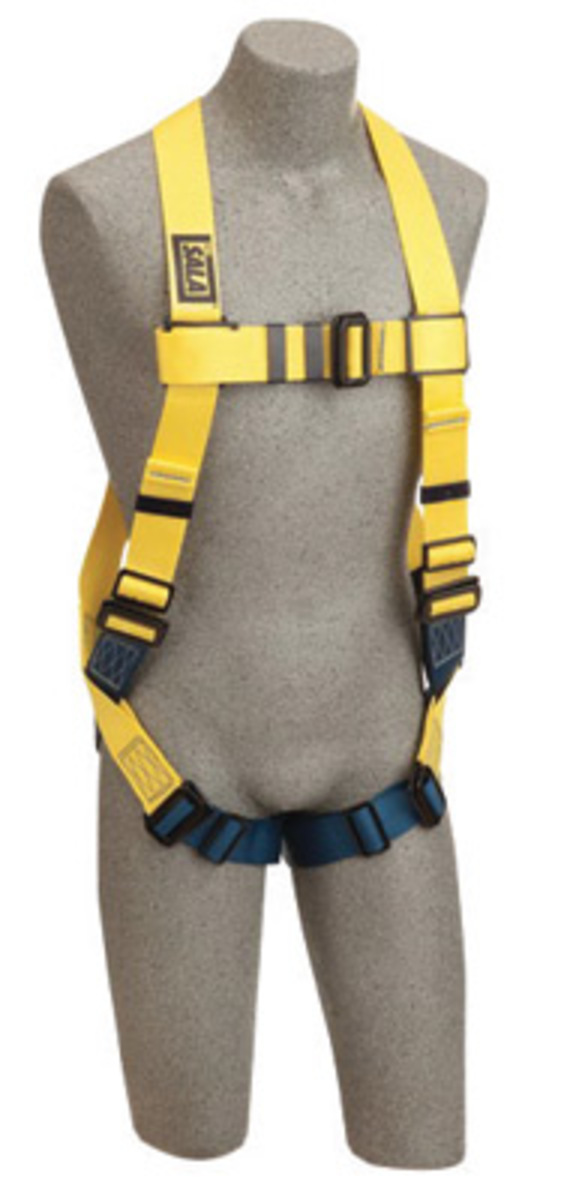 3M™ DBI-SALA® X-Large Delta™ Arc Flash No-Tangle™ Full Body/Vest Style Harness With PVC Coated Back D-Ring And Pass-Thru Leg Str