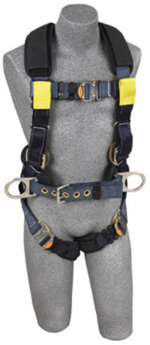 3M™ DBI-SALA® Medium ExoFit™ XP Arc Flash Construction/Full Body/Vest Style Harness With Back And Front Web Rescue Loop, Belt Wi 3M™ DBI-SALA® Medium ExoFit™ XP Arc Flash Construction/Full Body/Vest Style Harness With Back And Front Web Rescue Loop, Belt Wi