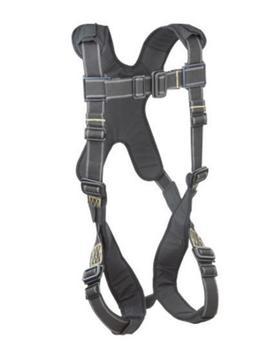 3M™ DBI-SALA® Large ExoFit™ XP Arc Flash Full Body/Vest Style Harness With Back D-Ring, Pass-Thru Leg Strap Buckle And Comfort P