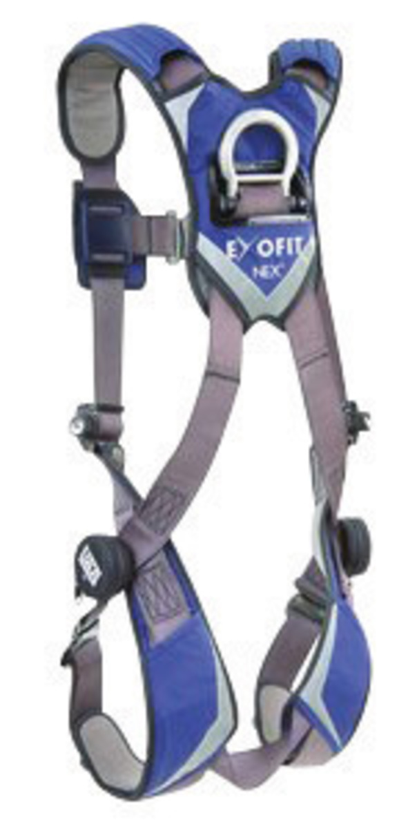 3M™ DBI-SALA® Medium ExoFit™ NEX™ Vest Style Harness With Back D-Ring And Tongue Buckle Leg Strap 3M™ DBI-SALA® Medium ExoFit™ NEX™ Vest Style Harness With Back D-Ring And Tongue Buckle Leg Strap