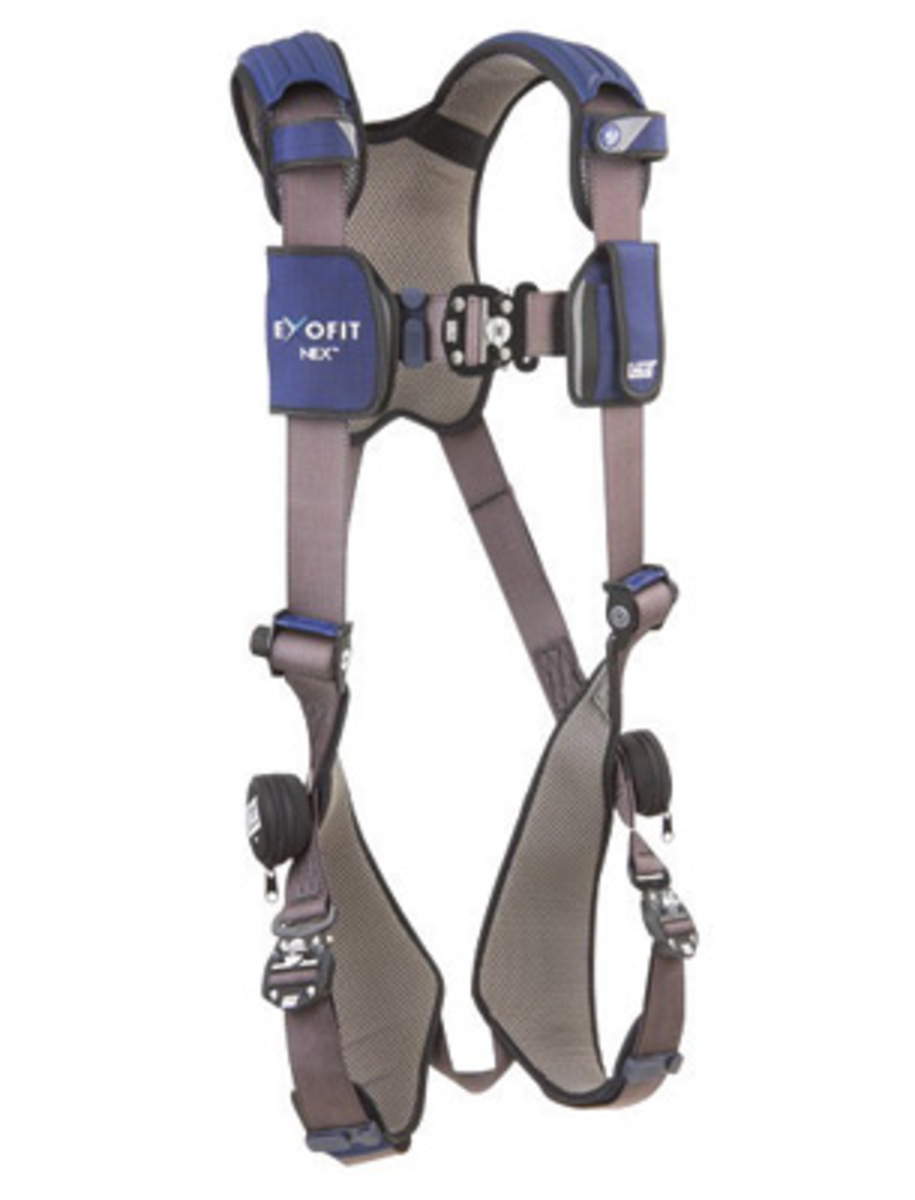 3M™ DBI-SALA® Large ExoFit NEX™ Full Body/Vest Style Harness With Tech-Lite™ Aluminum Back D-Ring, Duo-Lok™ Quick Connect Leg St 3M™ DBI-SALA® Large ExoFit NEX™ Full Body/Vest Style Harness With Tech-Lite™ Aluminum Back D-Ring, Duo-Lok™ Quick Connect Leg St