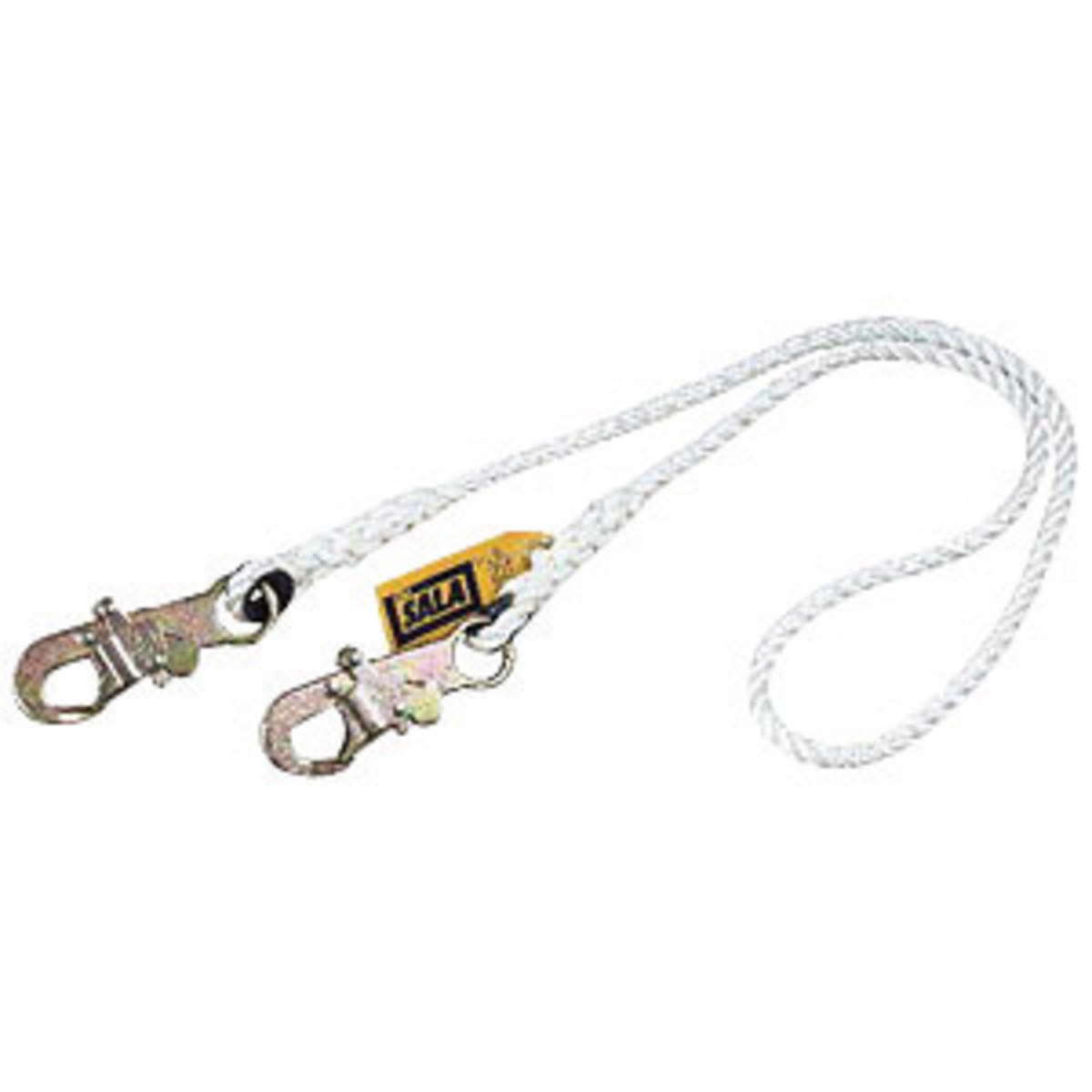 3M™ DBI-SALA® 6' Polyester Rope Single-Leg Lanyard With Self-Locking Snap Hook At Each End