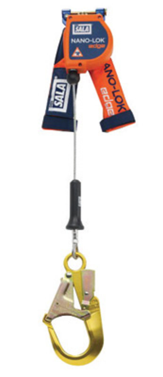 3M™ DBI-SALA® Nano-Lok™ edge 8' Galvanized Steel Cable Self-Retracting Lifeline 3M™ DBI-SALA® Nano-Lok™ edge 8' Galvanized Steel Cable Self-Retracting Lifeline
