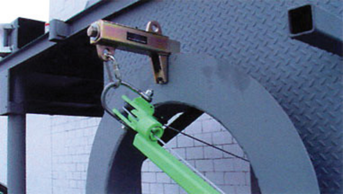 3M™ DBI-SALA® Clamp-On Anchor With Vertical/Horizontal Flange Up To 6