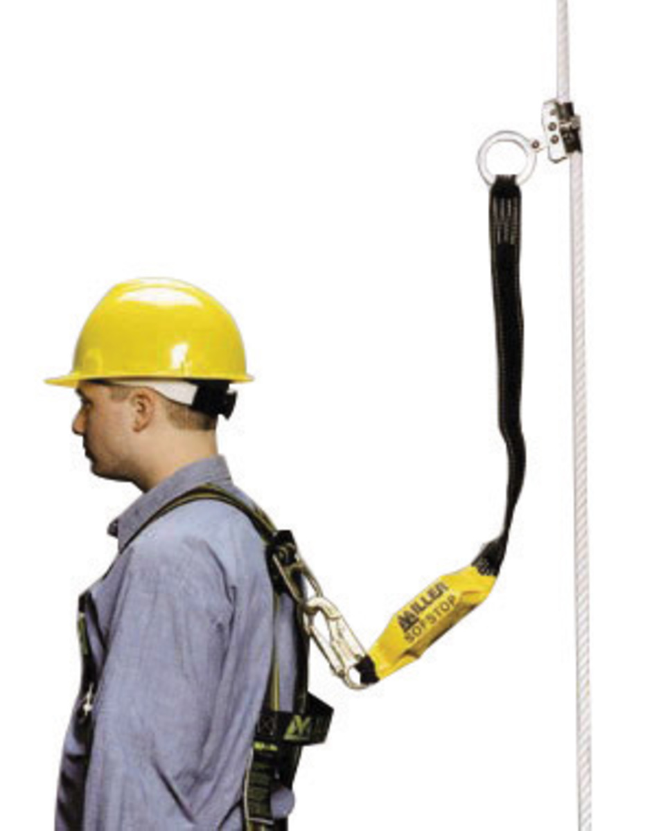 Honeywell Miller® Trailing Rope Grab With SofStop® Lanyard Honeywell Miller® Trailing Rope Grab With SofStop® Lanyard